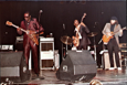 Playing in the Albert King Band